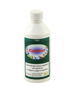 Calcivet Liquid Calcium & Vitamin D3 Parrot Supplement - 250ml